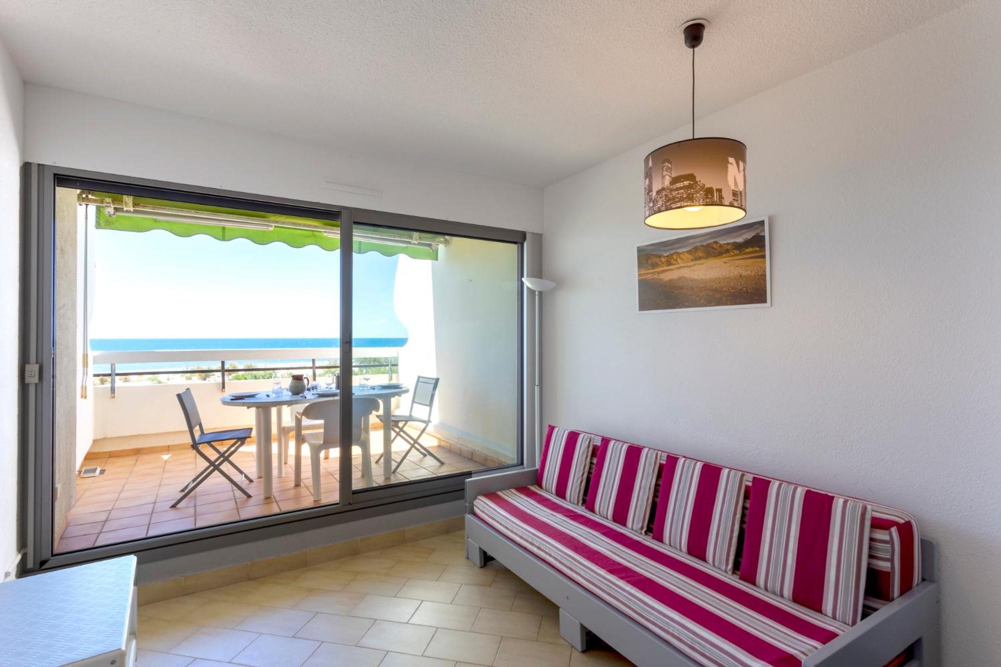 Chez Fabienne - Superbe Appartement Avec Vue Sur La Mer Et Parking La Grande Motte Extérieur photo