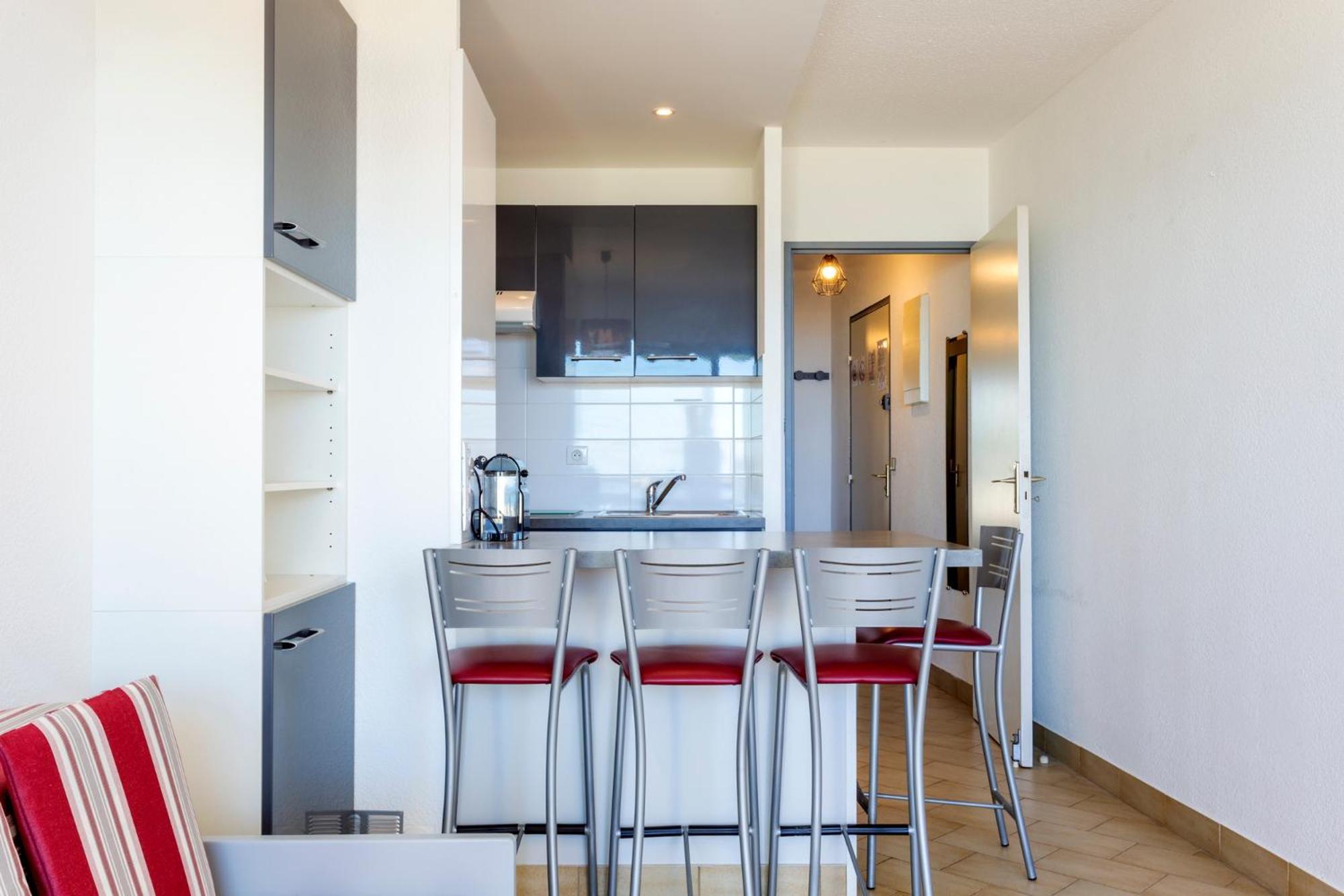 Chez Fabienne - Superbe Appartement Avec Vue Sur La Mer Et Parking La Grande Motte Extérieur photo